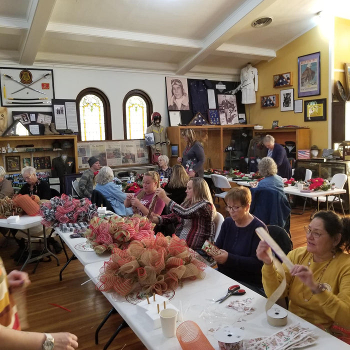 Clayton Wreath Class 11/13/2022 - The Bronze Butterfly