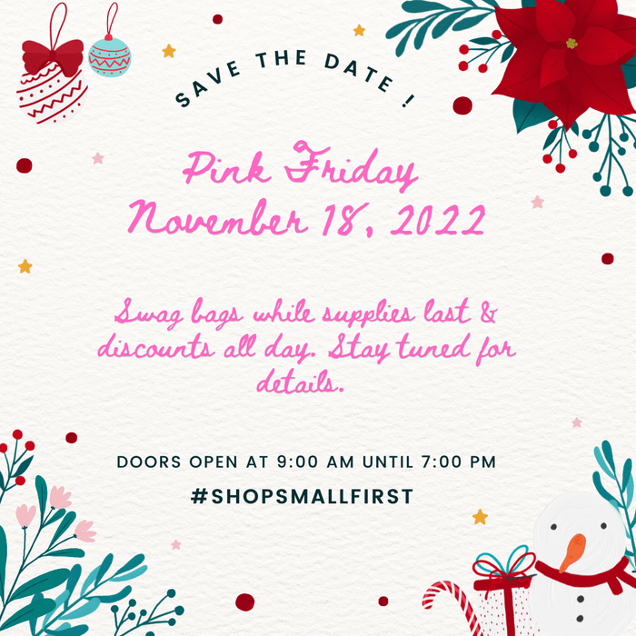 Pink Friday 2022! - The Bronze Butterfly