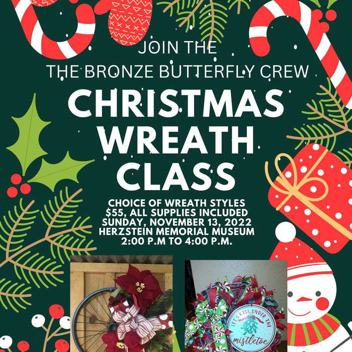 Wreath Class by Bronze Butterfly Clayton - The Bronze Butterfly
