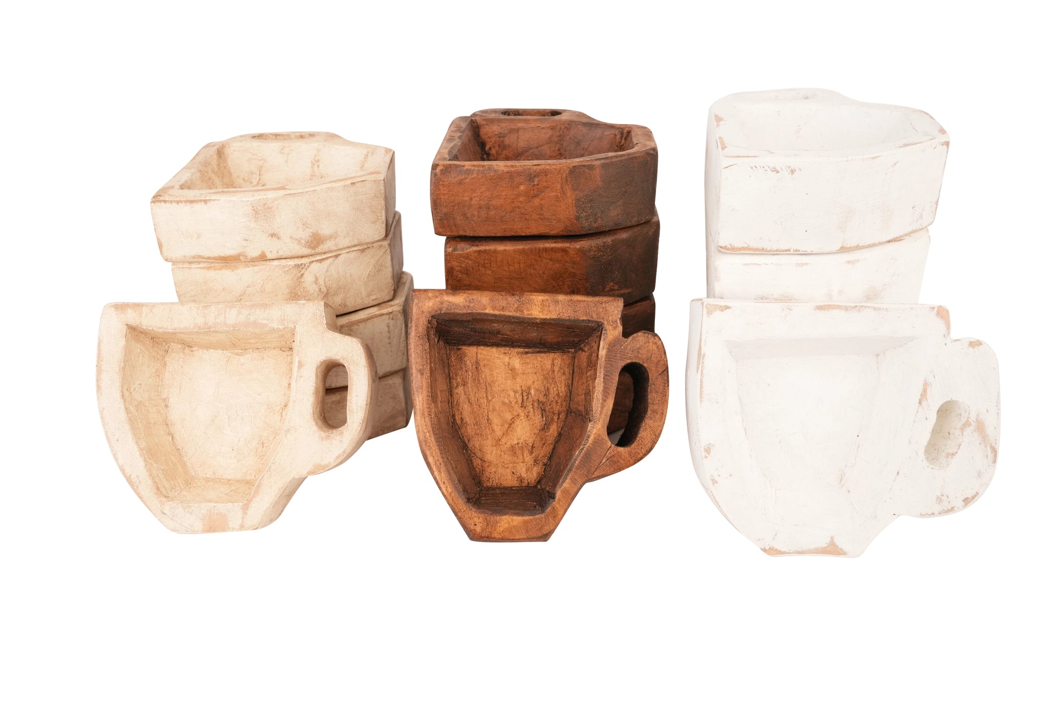 Coffee Cup Dough Bowl- Candle Ready Farmhouse