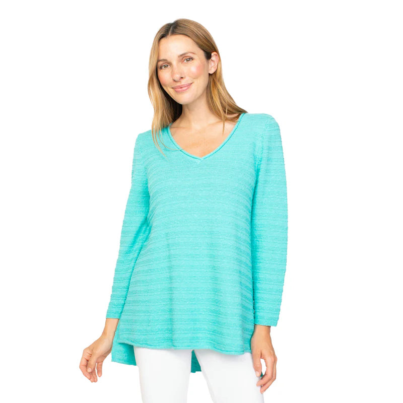 SEA PURL STRIPE PULLOVER