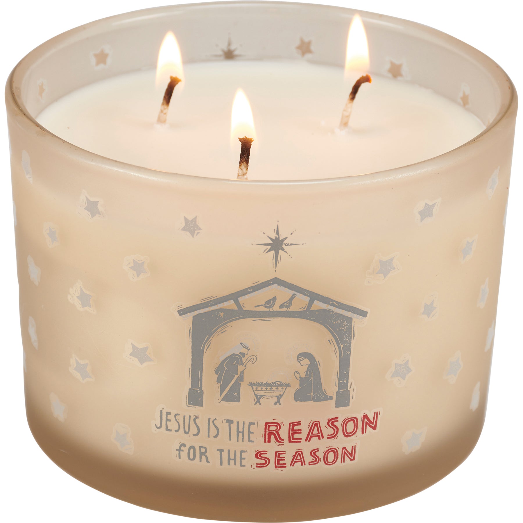 JESUS IS THE REASON JAR CANDLE