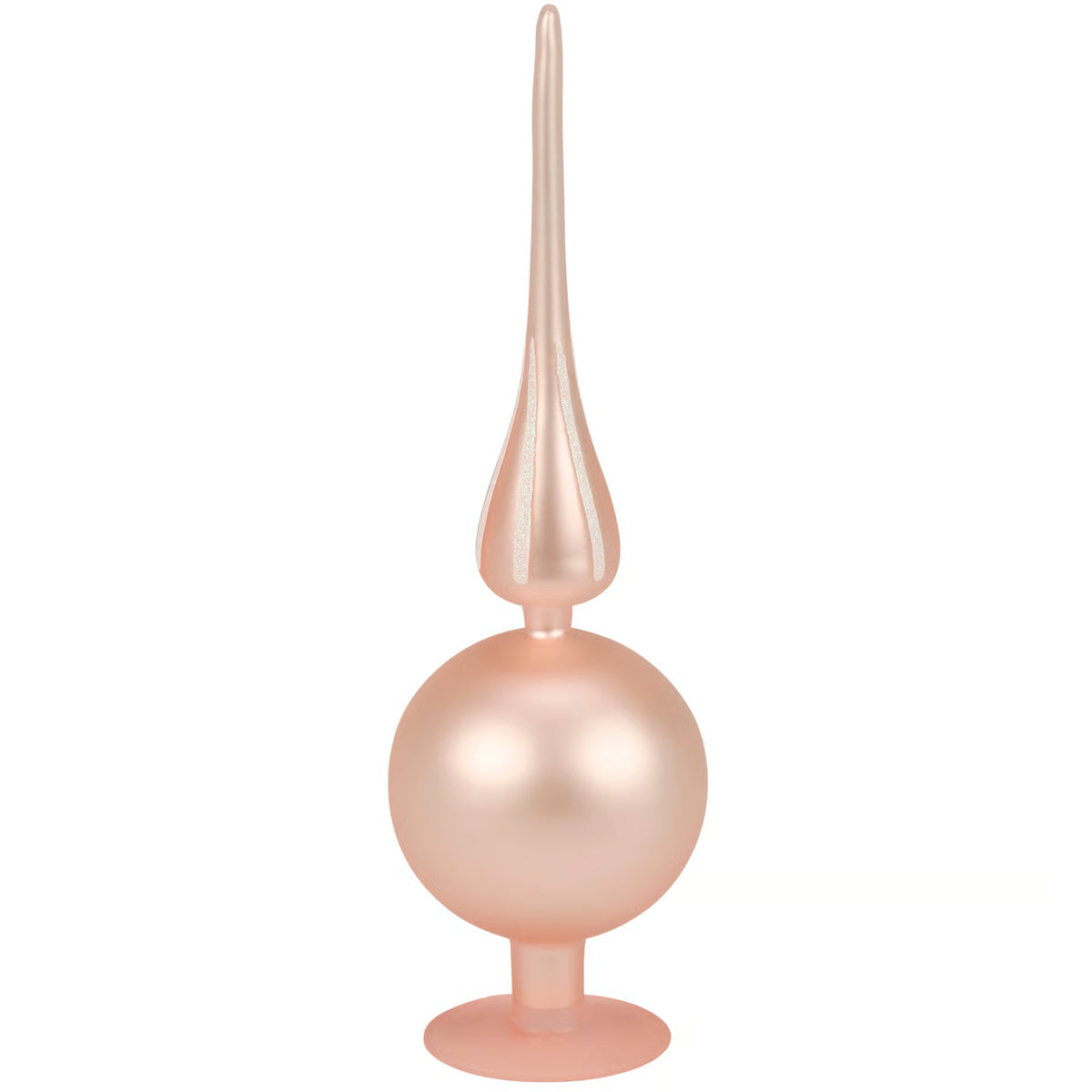 Pink Glass Tree Topper