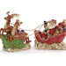 2 PIECE PORCELAIN SANTA IN SLEIGH SET - The Bronze Butterfly