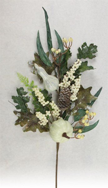 30" Pumpkin/Pinecone/Maple Leaf Spray - The Bronze Butterfly