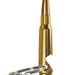308/7.62 Real Bullet Keychain Bottle Opener - The Bronze Butterfly