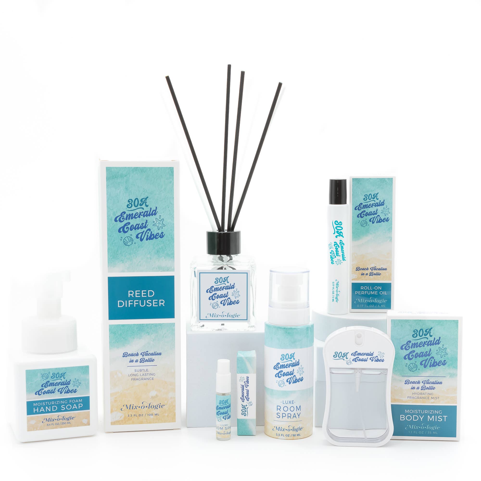 30A Emerald Coast Vibes | Luxe Room Spray (100 mL) - The Bronze Butterfly