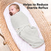 3pk Soothe Zippy Baby Swaddles 0 - 3 Months,Newborn Sleep Sack - The Bronze Butterfly