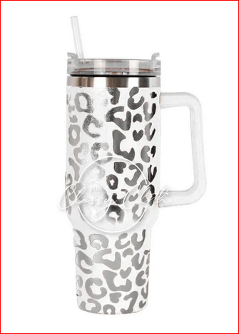 40 oz Quencher Tumbler - The Bronze Butterfly
