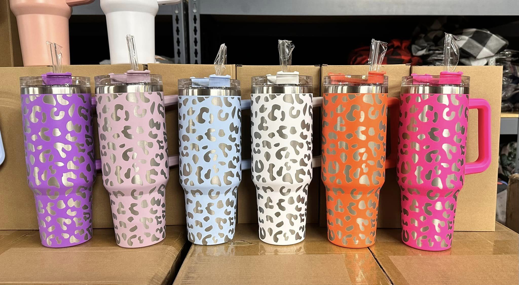 40 oz Quencher Tumbler - The Bronze Butterfly