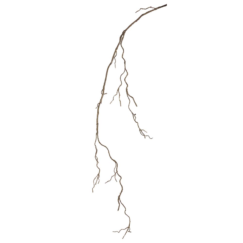 4'NATURAL LOOK VINE BROWN - The Bronze Butterfly