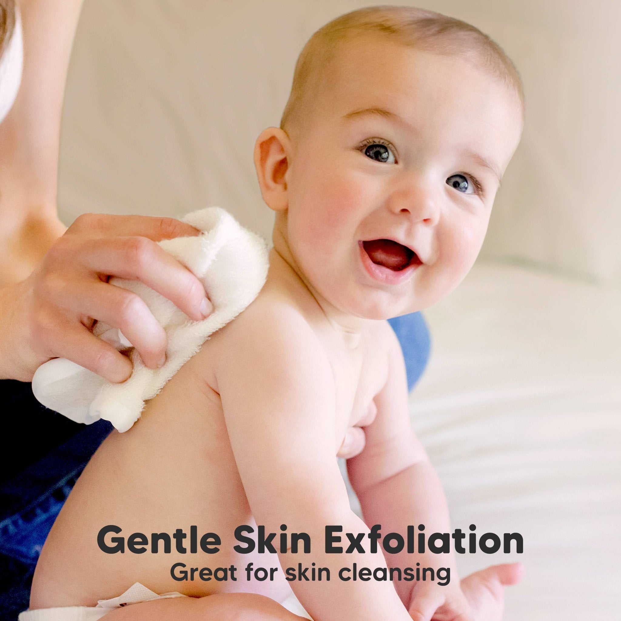 6 - Pack Baby Wash Cloths - The Bronze Butterfly