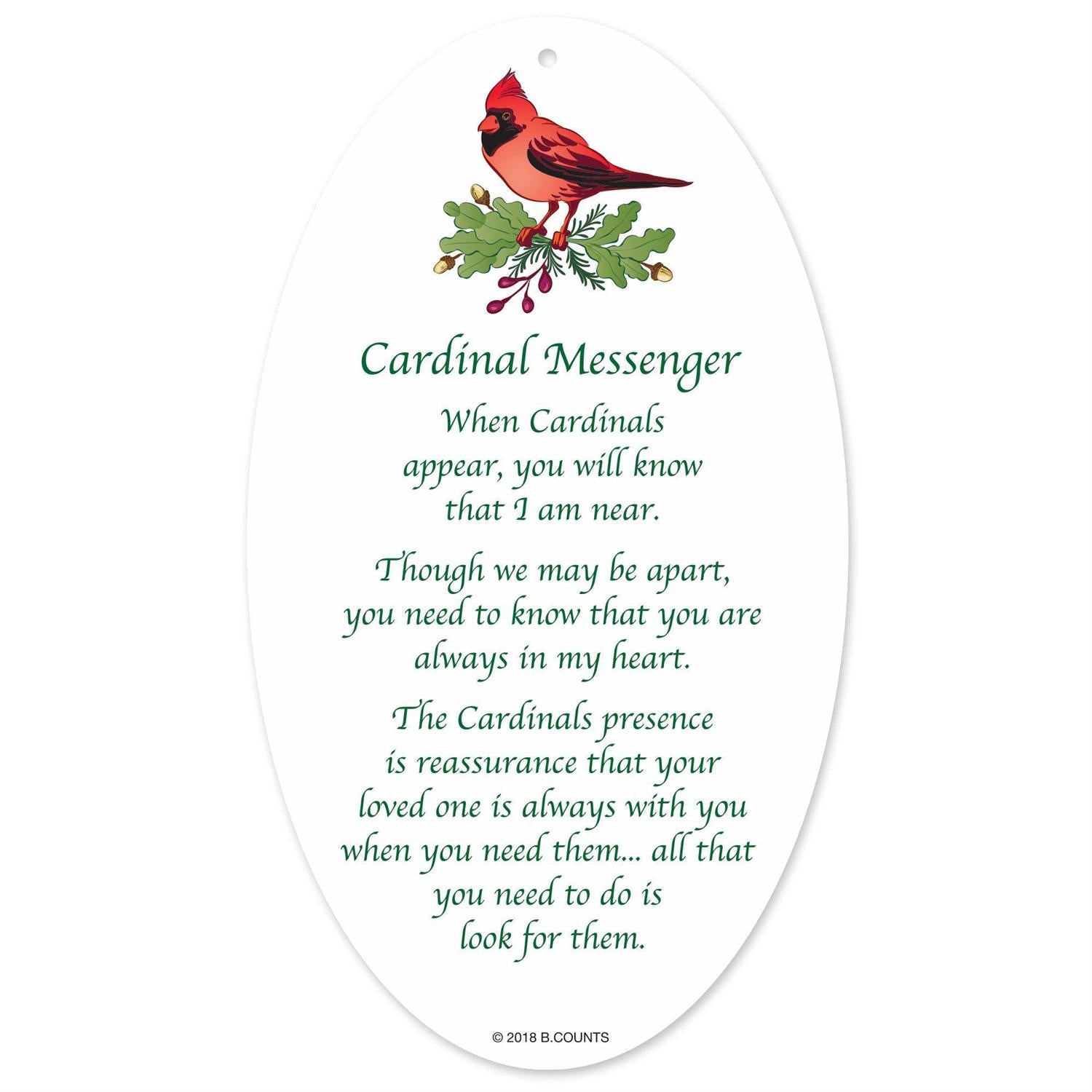 FACNL Acrylic Cardinal Ornament