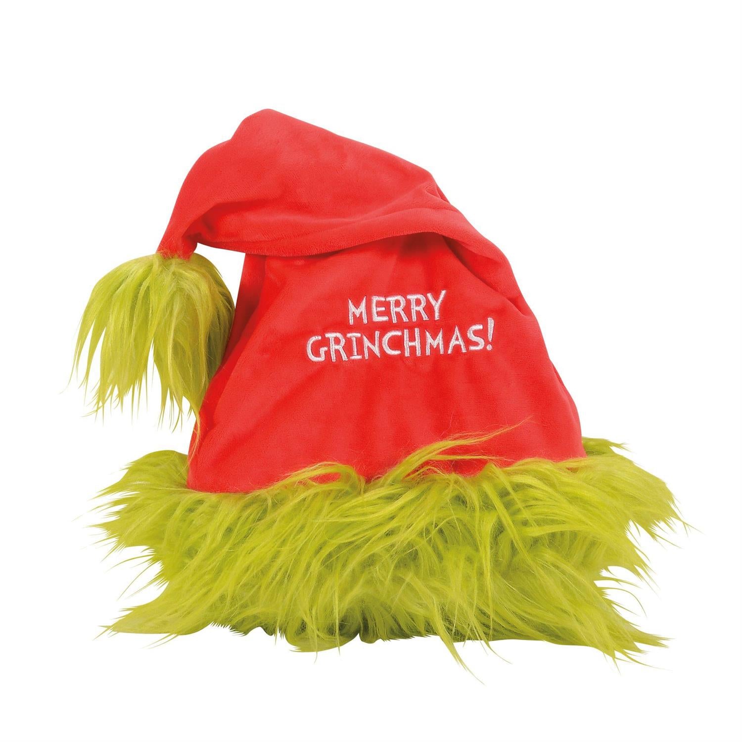 Grinch Santa Hat & Gloves