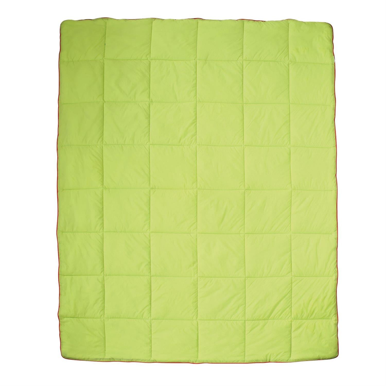 Grinch Puffer Blanket