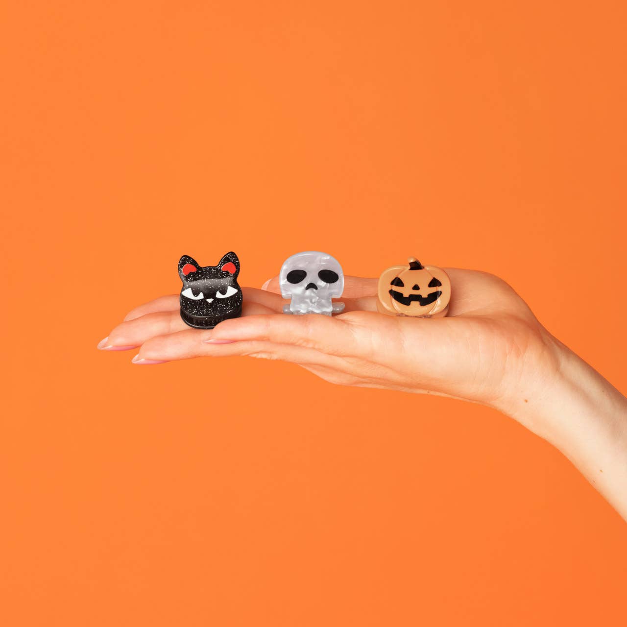 Mini Claw Clips 6pc Set | Halloween Squad