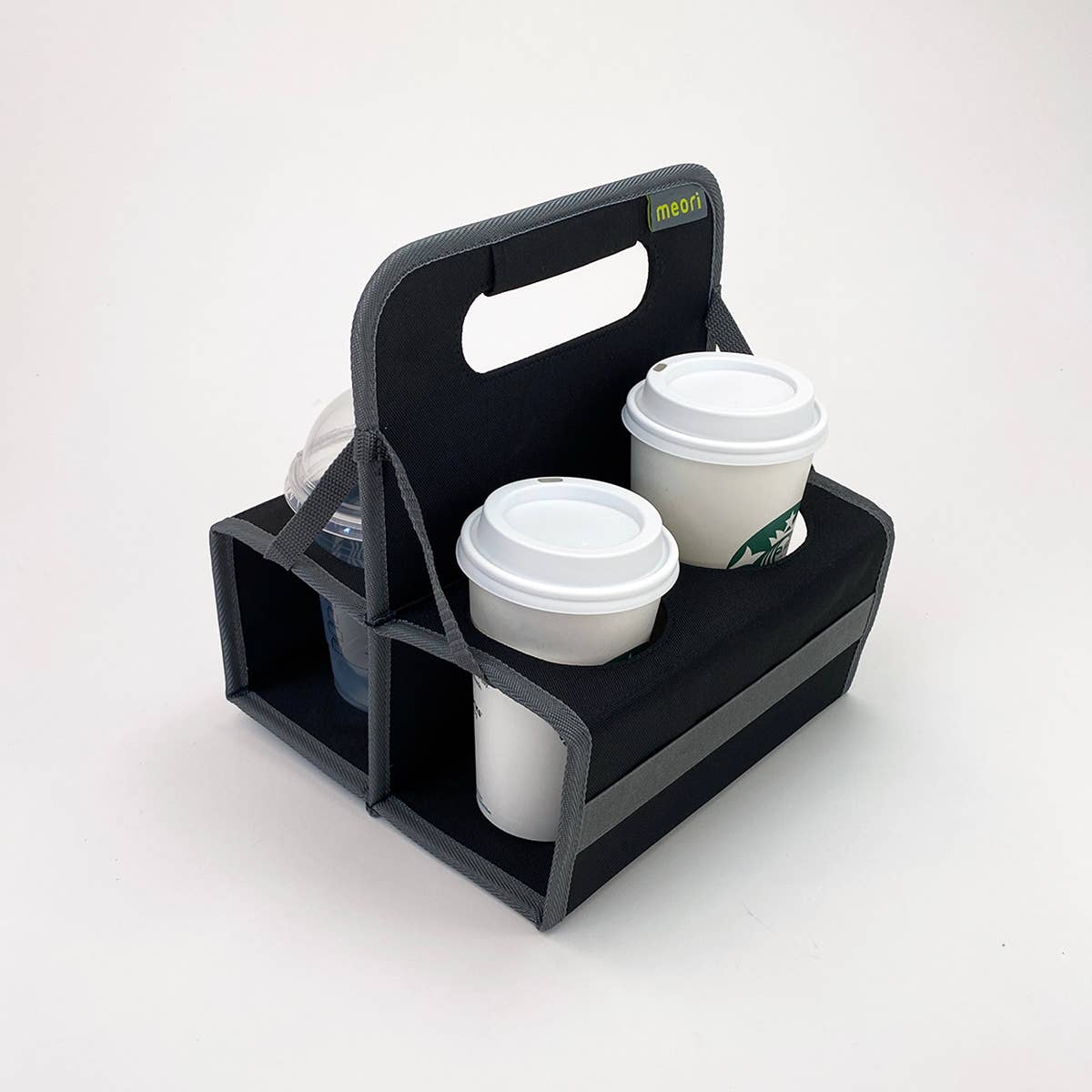 Reusable  Drink Carriers 6-Cup / Lava Black