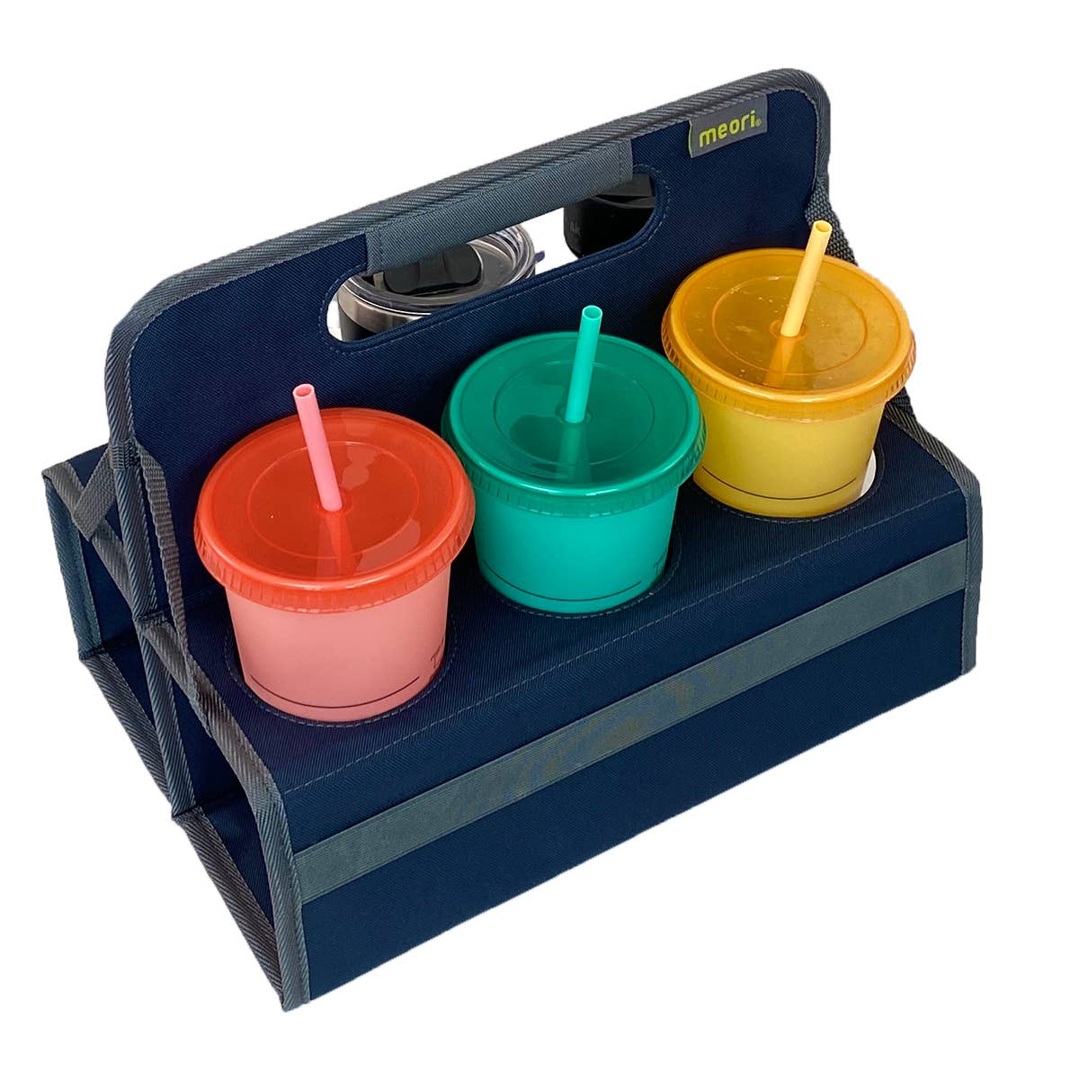 Reusable  Drink Carriers, 4 & 6-Cup, Collapsible