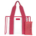 Case-Mate Cherry Gingham Jelly Tote Bag - The Bronze Butterfly