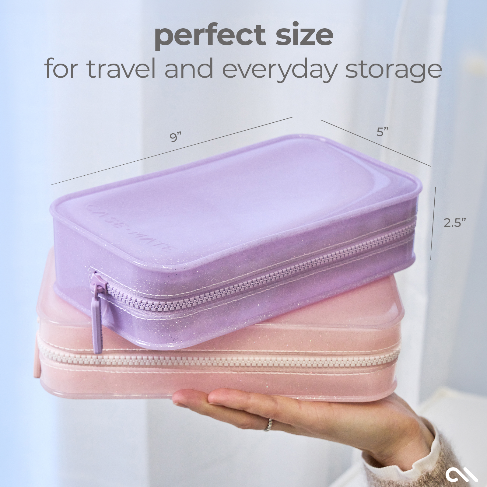 Case-Mate Jelly Makeup Bag - The Bronze Butterfly