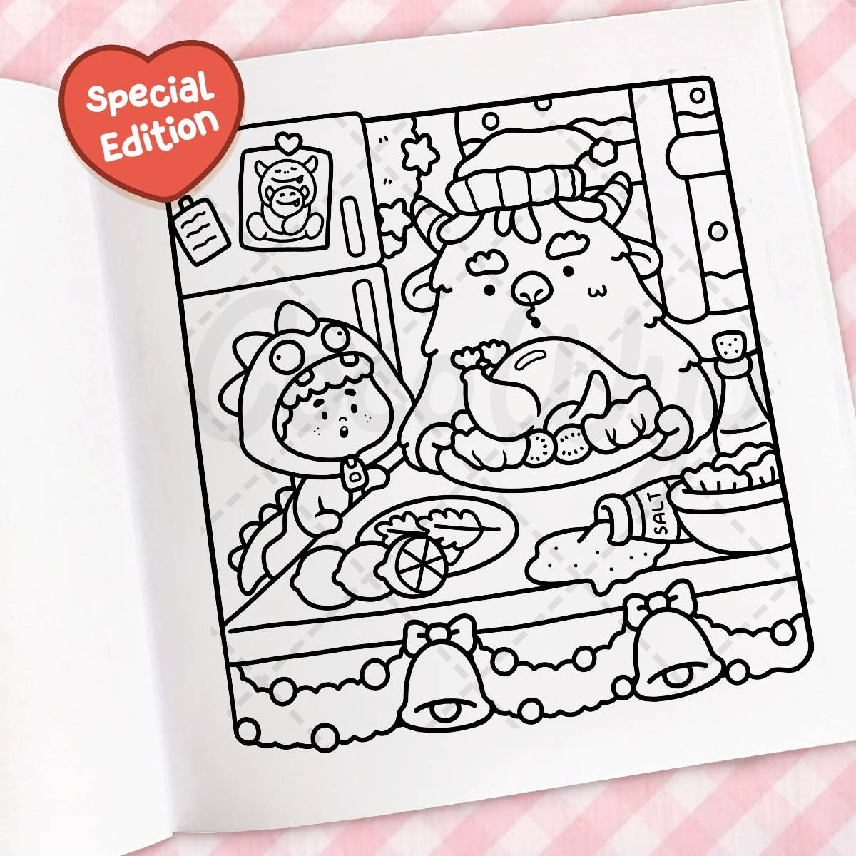 Cozy Christmas Coloring Book - The Bronze Butterfly