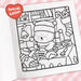 Cozy Christmas Coloring Book - The Bronze Butterfly