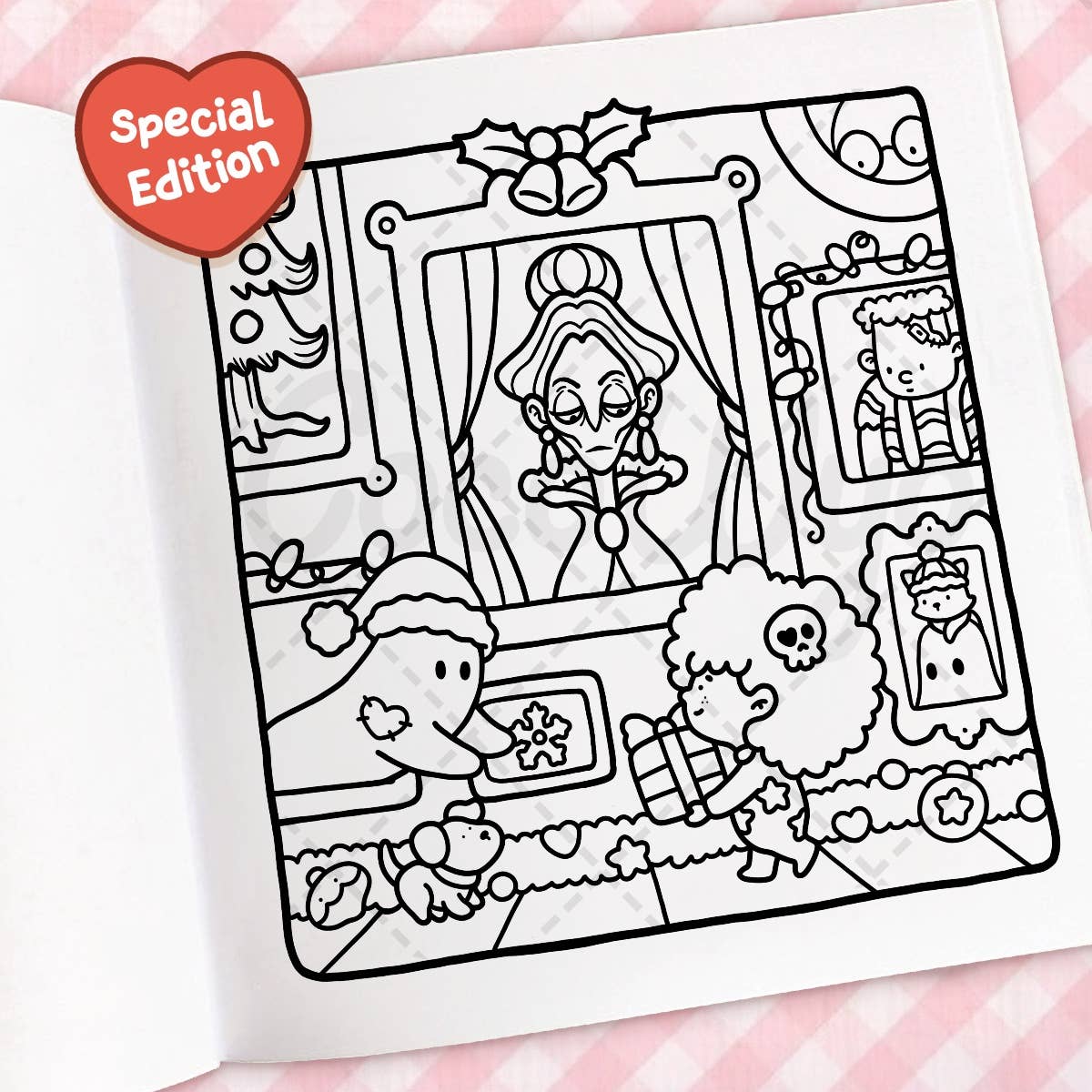 Cozy Christmas Coloring Book - The Bronze Butterfly
