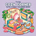 Cozy Corner Coloring Book - The Bronze Butterfly