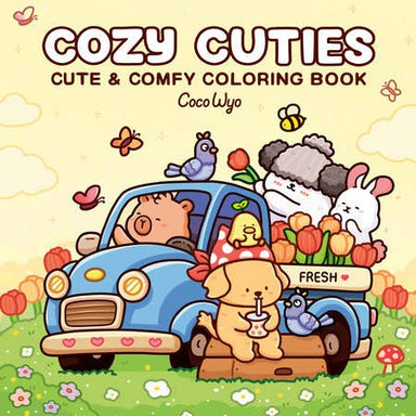 Cozy Cuties Coloring Book - The Bronze Butterfly