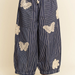 Crochet Applique Striped Barrel Pants - The Bronze Butterfly