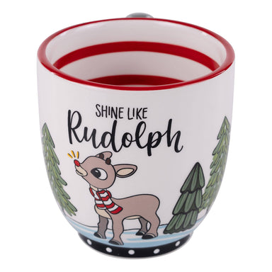 Dance Like Frosty, Shine Like Rudolph, Give Like Santa Mug - The Bronze Butterfly
