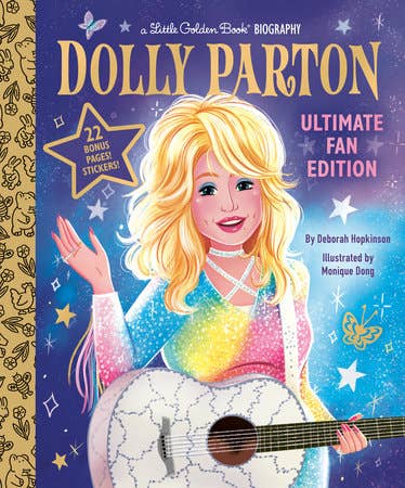 Dolly Parton Little Golden Book | Ultimate Fan Edition - The Bronze Butterfly