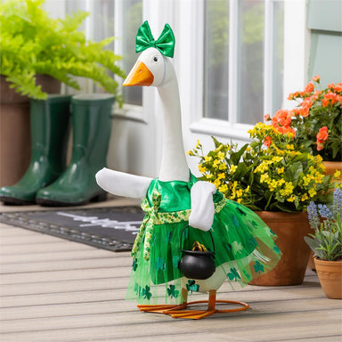 Giddy the Goose St. Patrick’s Day Outfit | Dress & Bow - The Bronze Butterfly