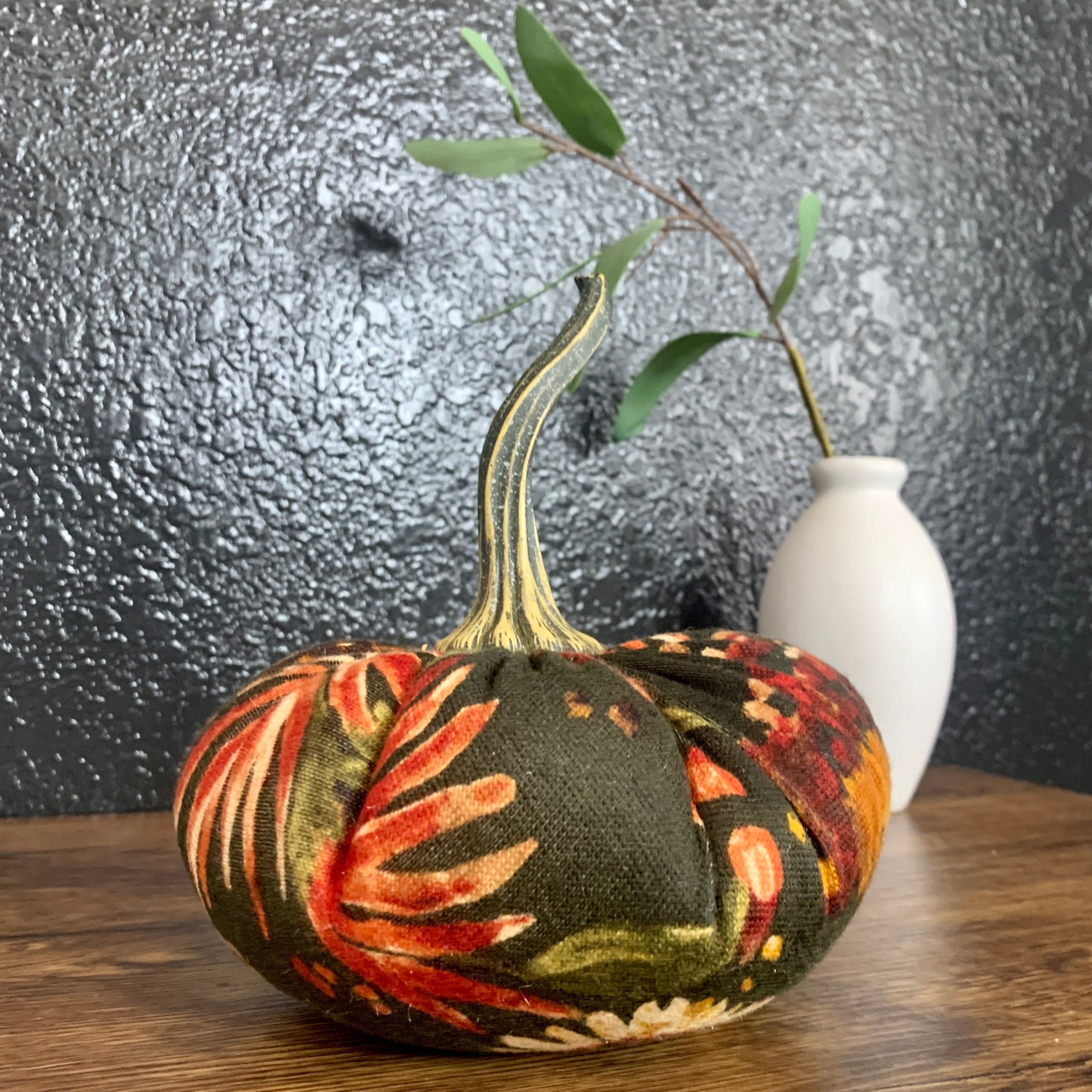 Handmade Velvet Pumpkins