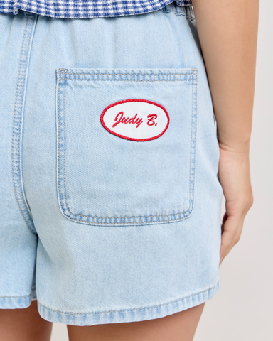 Judy Blue Featherweight Boxer Short | High Waist | The Bronze Butterfly