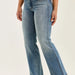  Judy Blue Low Rise Bootcut Jeans | Genie Blue Wash | The Bronze Butterfly