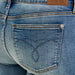 Judy Blue Low Rise Bootcut Jeans Plus Size | Genie Blue Wash | The Bronze Butterfly