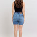 Judy Blue Mid Rise Bermudas w/ Back Flap Pockets - Regular & Plus Size