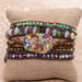 Kelly Leather Wrap Bracelet | Dylan Jewelry - The Bronze Butterfly