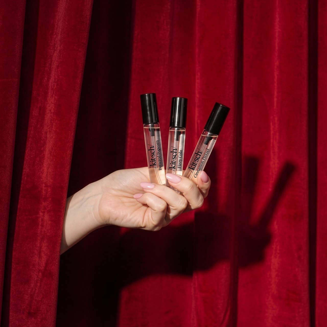 Kitsch Movie Theater Hair Perfume Trio - The Bronze Butterfly