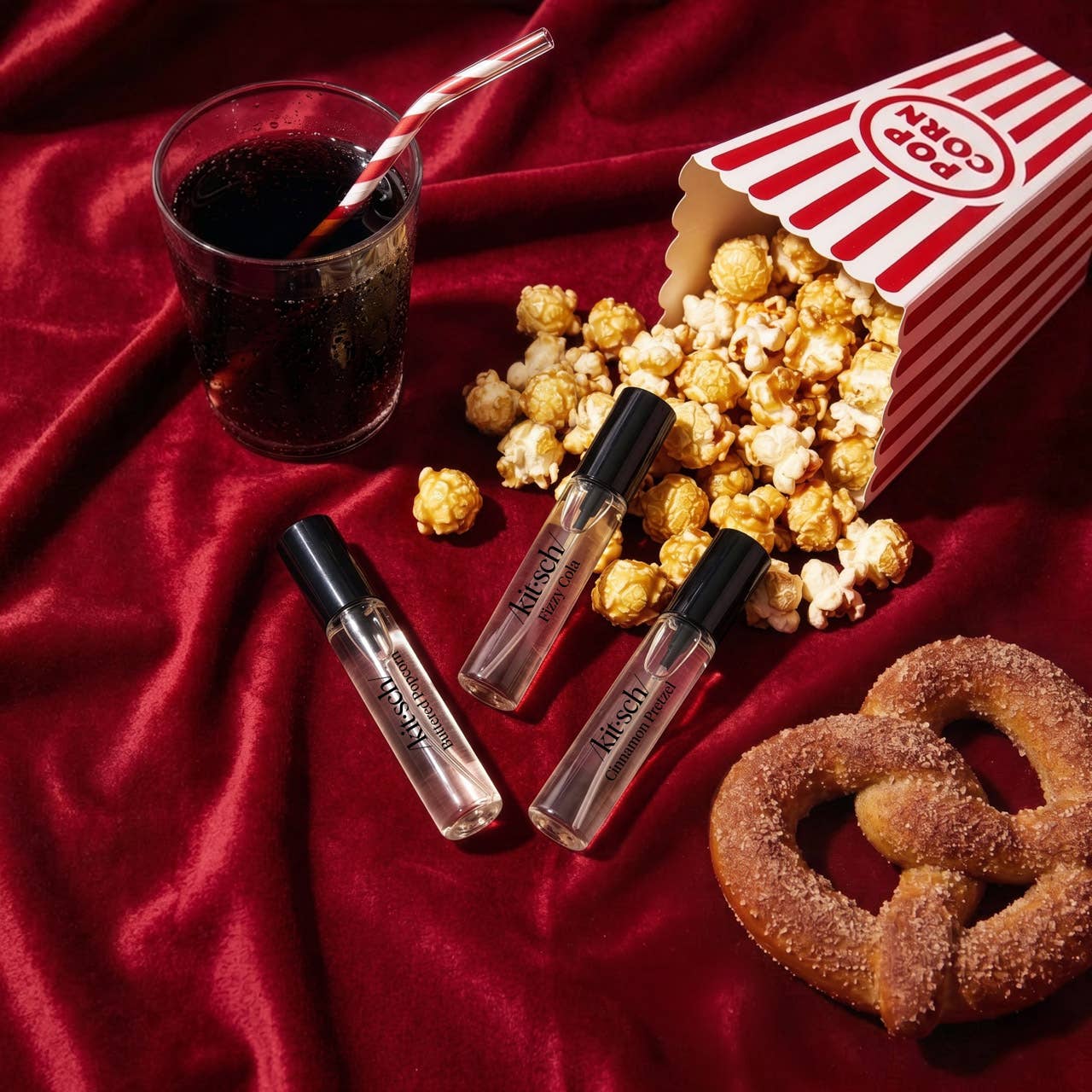 Kitsch Movie Theater Hair Perfume Trio - The Bronze Butterfly
