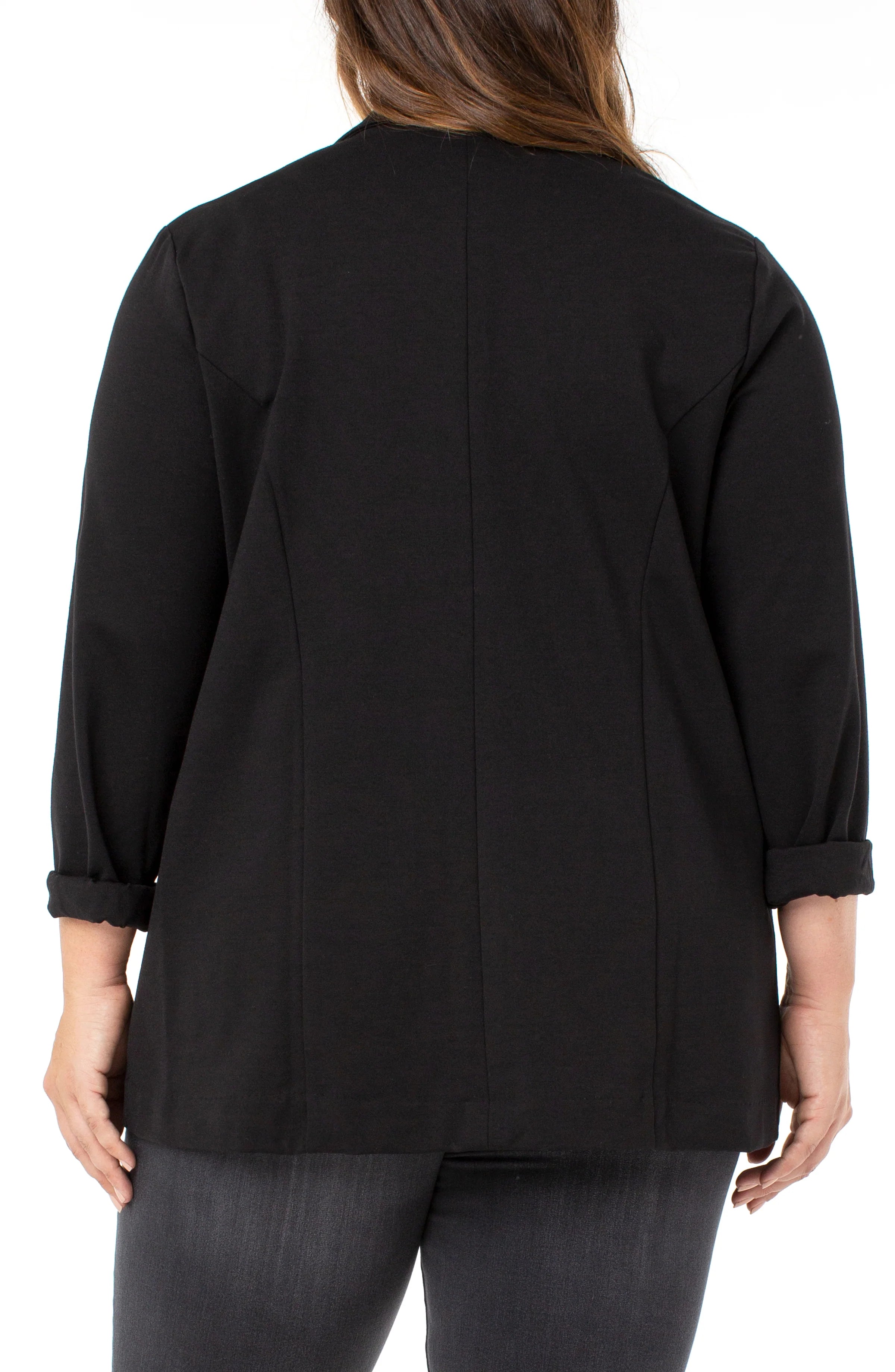 Liverpool Plus Size Boyfriend Blazer With Princess Dart