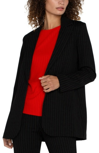 Liverpool Button Front Boyfriend Blazer - The Bronze Butterfly