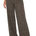 Liverpool Kelsey Wide Leg Trouser in Black Tan Herringbone - The Bronze Butterfly
