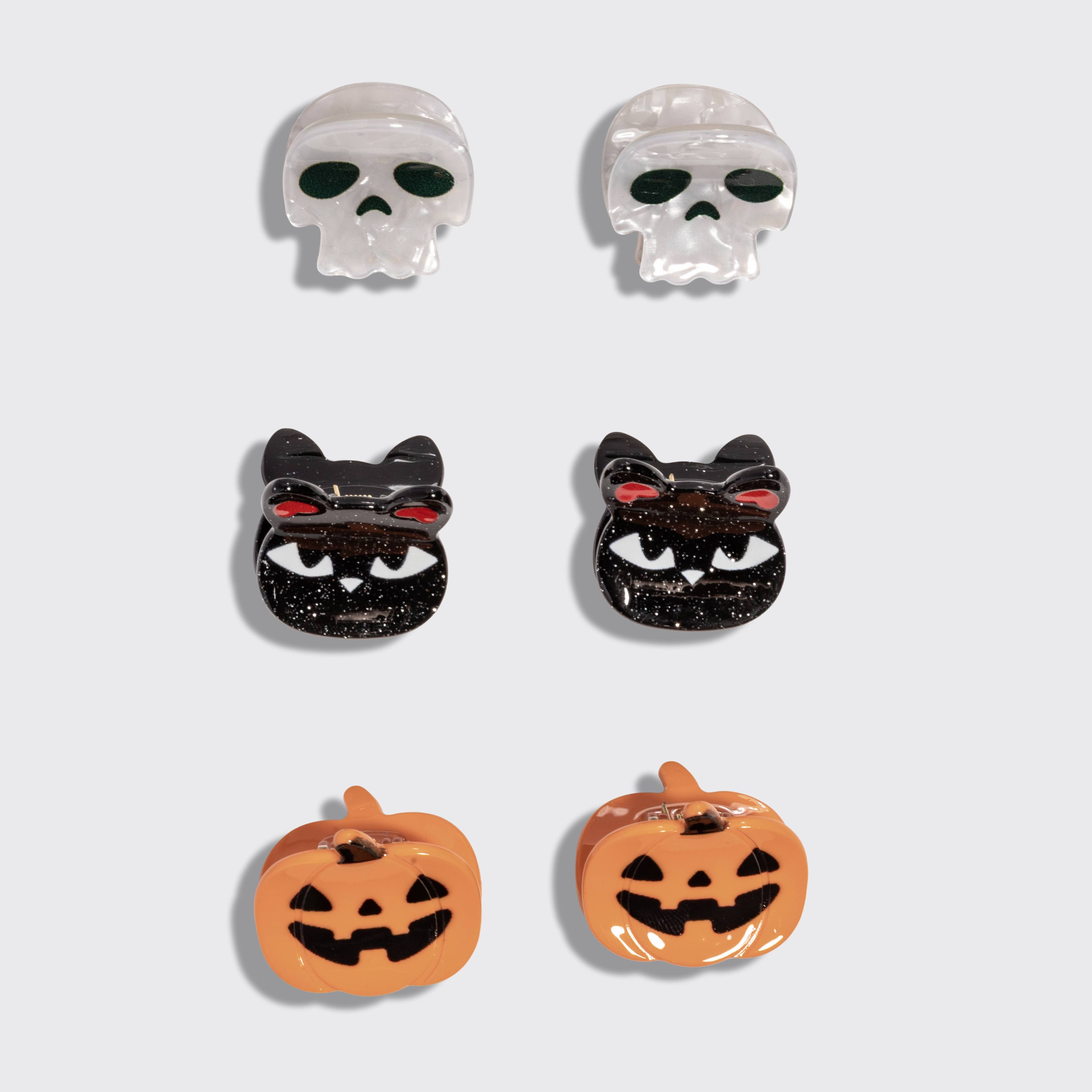 Mini Claw Clips 6pc Set | Halloween Squad - The Bronze Butterfly