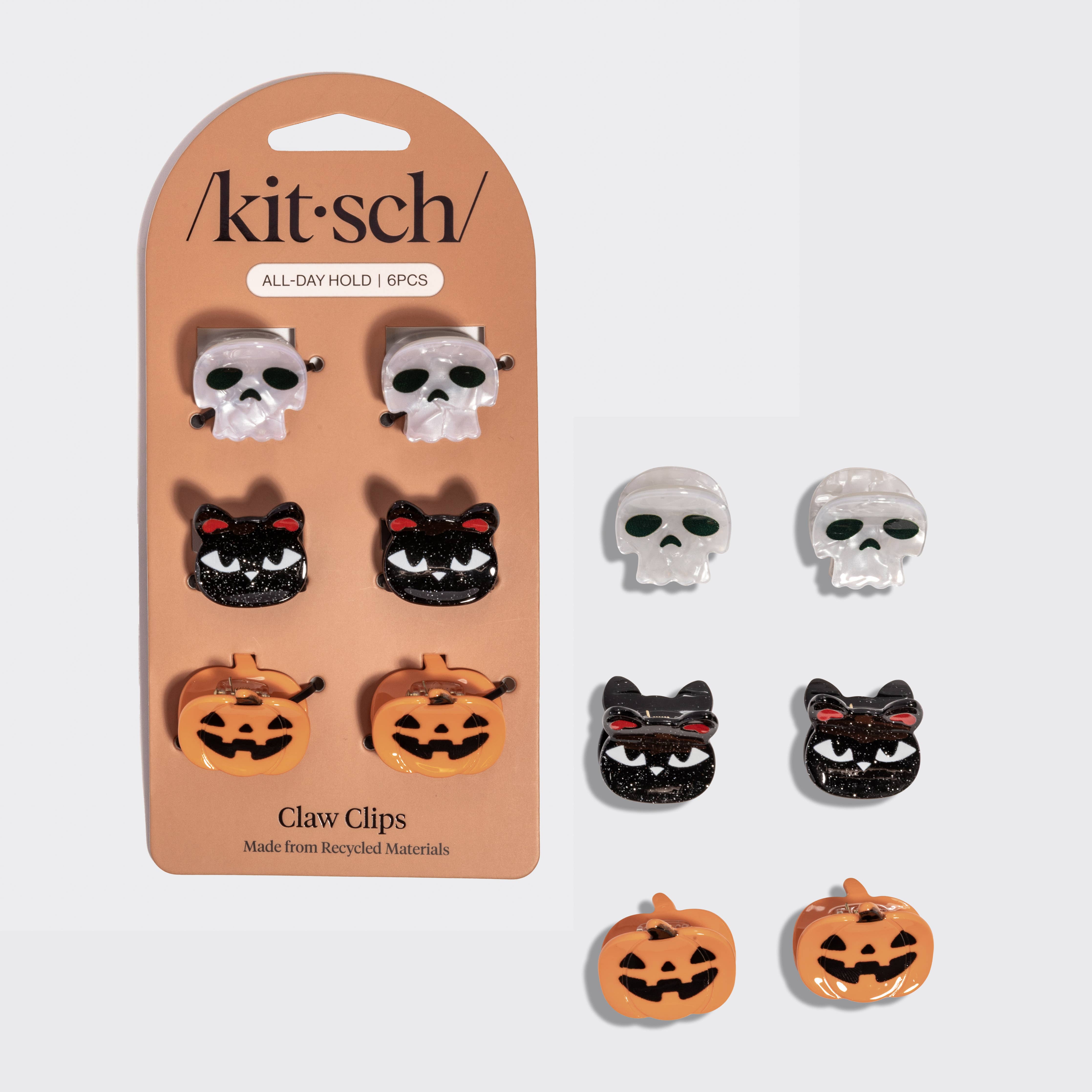 Mini Claw Clips 6pc Set | Halloween Squad - The Bronze Butterfly