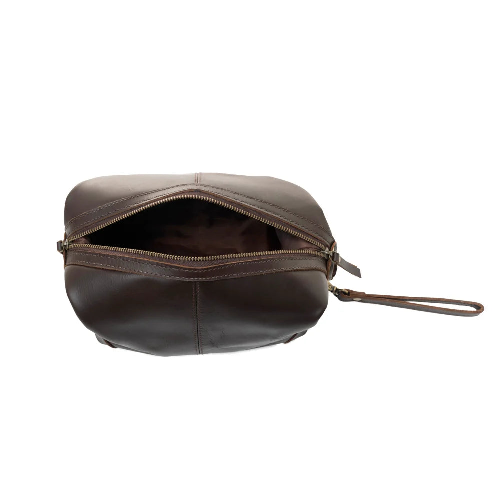 Myra Drifter Leather Shaving Kit - The Bronze Butterfly