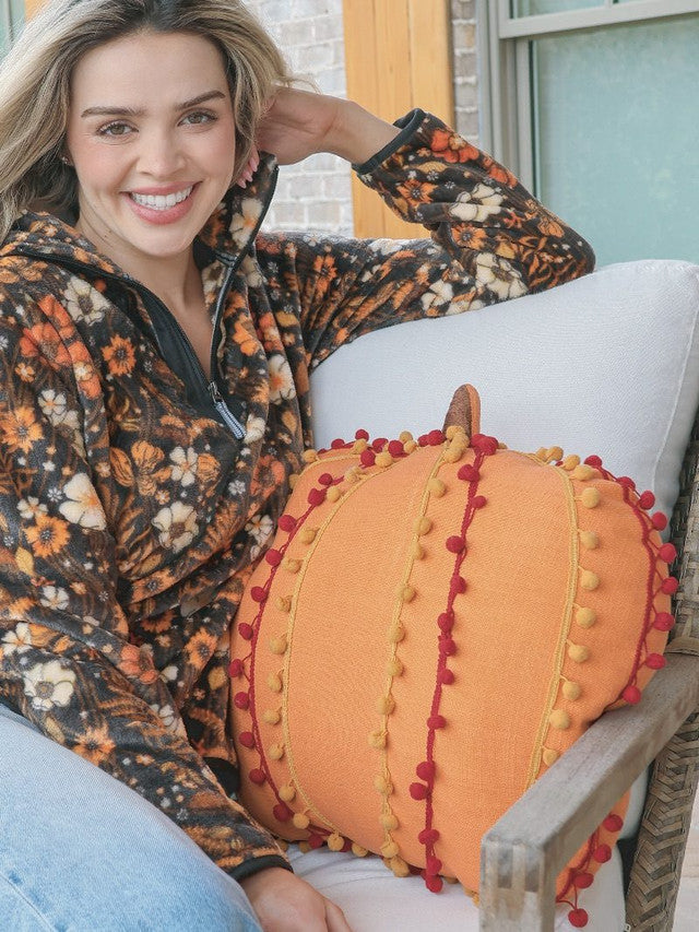 Simply southern pumpkin pillow