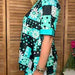 Ranch Patchwork Print Top & Shorts Set - Daisy & Turquoise - The Bronze Butterfly