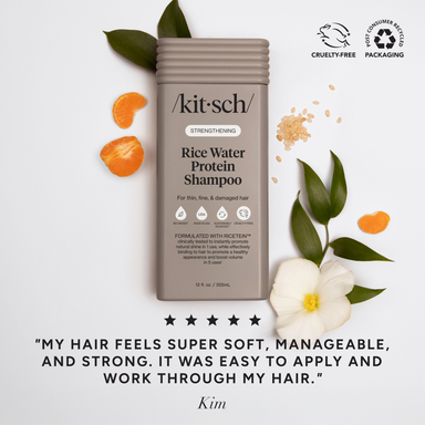 Rice Water Shampoo & Conditioner | Strengthening | KITSCH